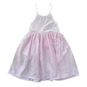 Maddy James Pink Gingham Sleeveless Dress 10
